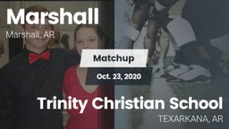 Matchup: Marshall vs. Trinity Christian School  2020