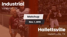 Matchup: Industrial vs. Hallettsville  2019