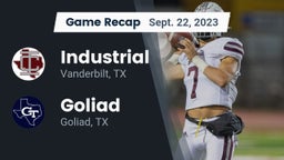 Recap: Industrial  vs. Goliad  2023
