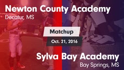 Matchup: Newton County Academ vs. Sylva Bay Academy  2016