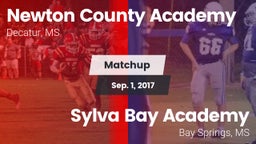 Matchup: Newton County Academ vs. Sylva Bay Academy  2017