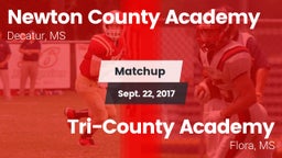 Matchup: Newton County Academ vs. Tri-County Academy  2017