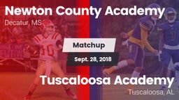 Matchup: Newton County Academ vs. Tuscaloosa Academy  2018