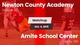 Matchup: Newton County Academ vs. Amite School Center 2019