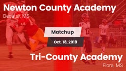 Matchup: Newton County Academ vs. Tri-County Academy  2019