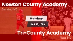 Matchup: Newton County Academ vs. Tri-County Academy  2020