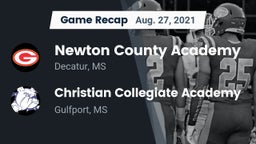 Recap: Newton County Academy  vs. Christian Collegiate Academy  2021