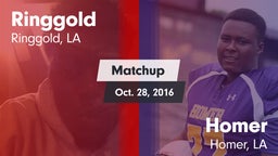 Matchup: Ringgold vs. Homer  2016