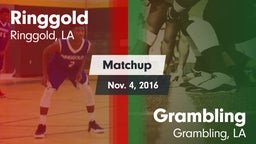 Matchup: Ringgold vs. Grambling  2016