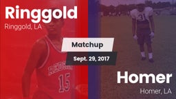 Matchup: Ringgold vs. Homer  2017