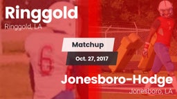 Matchup: Ringgold vs. Jonesboro-Hodge  2017