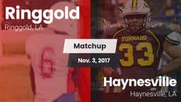 Matchup: Ringgold vs. Haynesville  2017