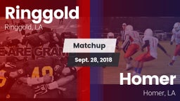 Matchup: Ringgold vs. Homer  2018