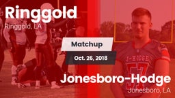 Matchup: Ringgold vs. Jonesboro-Hodge  2018