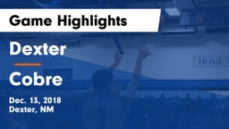 Dexter  vs Cobre  Game Highlights - Dec. 13, 2018
