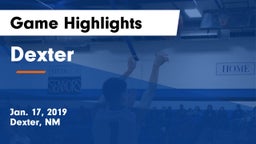 Dexter  Game Highlights - Jan. 17, 2019
