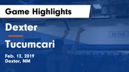 Dexter  vs Tucumcari  Game Highlights - Feb. 12, 2019