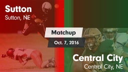 Matchup: Sutton vs. Central City  2016