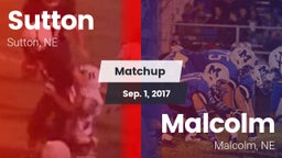 Matchup: Sutton vs. Malcolm  2017
