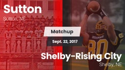 Matchup: Sutton vs. Shelby-Rising City  2017