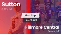 Matchup: Sutton vs. Fillmore Central  2017