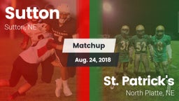 Matchup: Sutton vs. St. Patrick's  2018