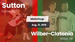 Matchup: Sutton vs. Wilber-Clatonia  2018