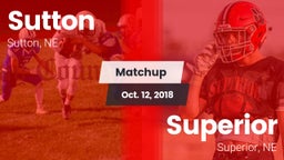 Matchup: Sutton vs. Superior  2018