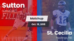 Matchup: Sutton vs. St. Cecilia  2018