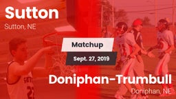 Matchup: Sutton vs. Doniphan-Trumbull  2019