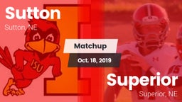 Matchup: Sutton vs. Superior  2019