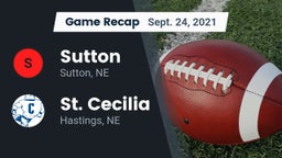 Recap: Sutton  vs. St. Cecilia  2021