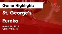 St. George's  vs Eureka  Game Highlights - March 25, 2023