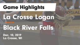 La Crosse Logan vs Black River Falls  Game Highlights - Dec. 10, 2019