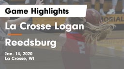 La Crosse Logan vs Reedsburg Game Highlights - Jan. 14, 2020