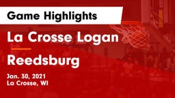 La Crosse Logan vs Reedsburg Game Highlights - Jan. 30, 2021