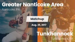 Matchup: Greater Nanticoke Ar vs. Tunkhannock  2017