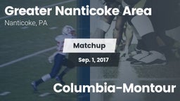 Matchup: Greater Nanticoke Ar vs. Columbia-Montour 2016