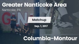 Matchup: Greater Nanticoke Ar vs. Columbia-Montour 2017