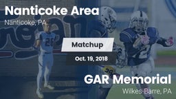 Matchup: Nanticoke Area High vs. GAR Memorial  2018