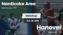 Matchup: Nanticoke Area High vs. Hanover  2018