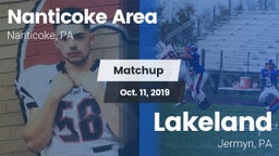Matchup: Nanticoke Area High vs. Lakeland  2019