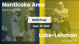 Matchup: Nanticoke Area High vs. Lake-Lehman  2020