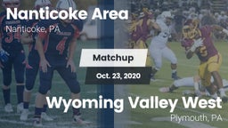 Matchup: Nanticoke Area High vs. Wyoming Valley West  2020