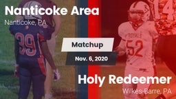 Matchup: Nanticoke Area High vs. Holy Redeemer  2020