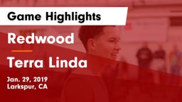 Redwood  vs Terra Linda  Game Highlights - Jan. 29, 2019