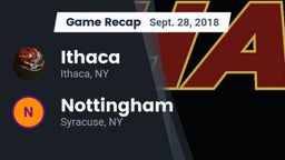 Recap: Ithaca  vs. Nottingham  2018