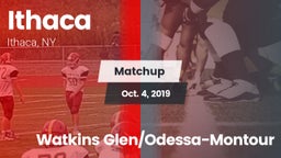 Matchup: Ithaca vs. Watkins Glen/Odessa-Montour 2019