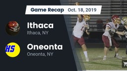 Recap: Ithaca  vs. Oneonta  2019