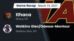 Recap: Ithaca  vs. Watkins Glen/Odessa-Montour 2021